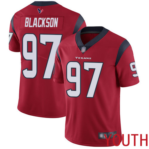 Houston Texans Limited Red Youth Angelo Blackson Alternate Jersey NFL Football 97 Vapor Untouchable